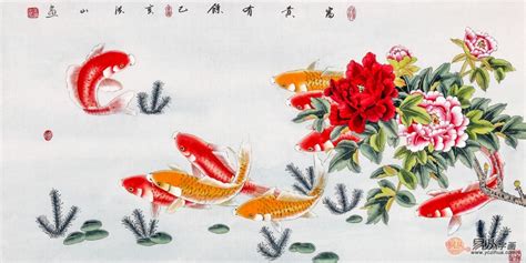 九魚圖|名家張洪山九魚圖大全，原來國畫九魚圖的風水寓意這麼好！